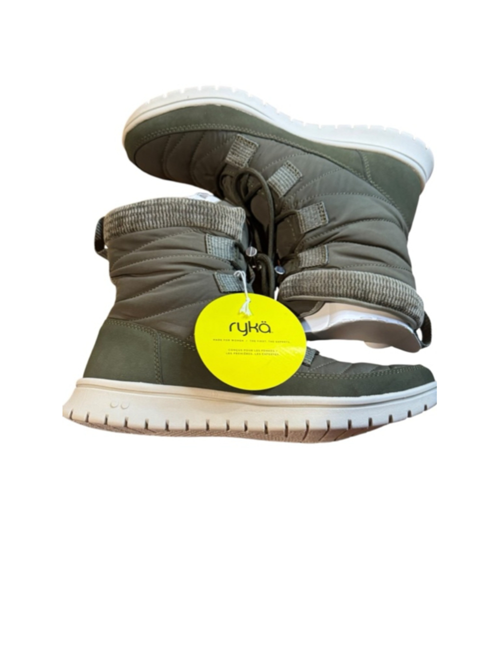 Women's Ryka Green Winter & Rain Boots Size 8